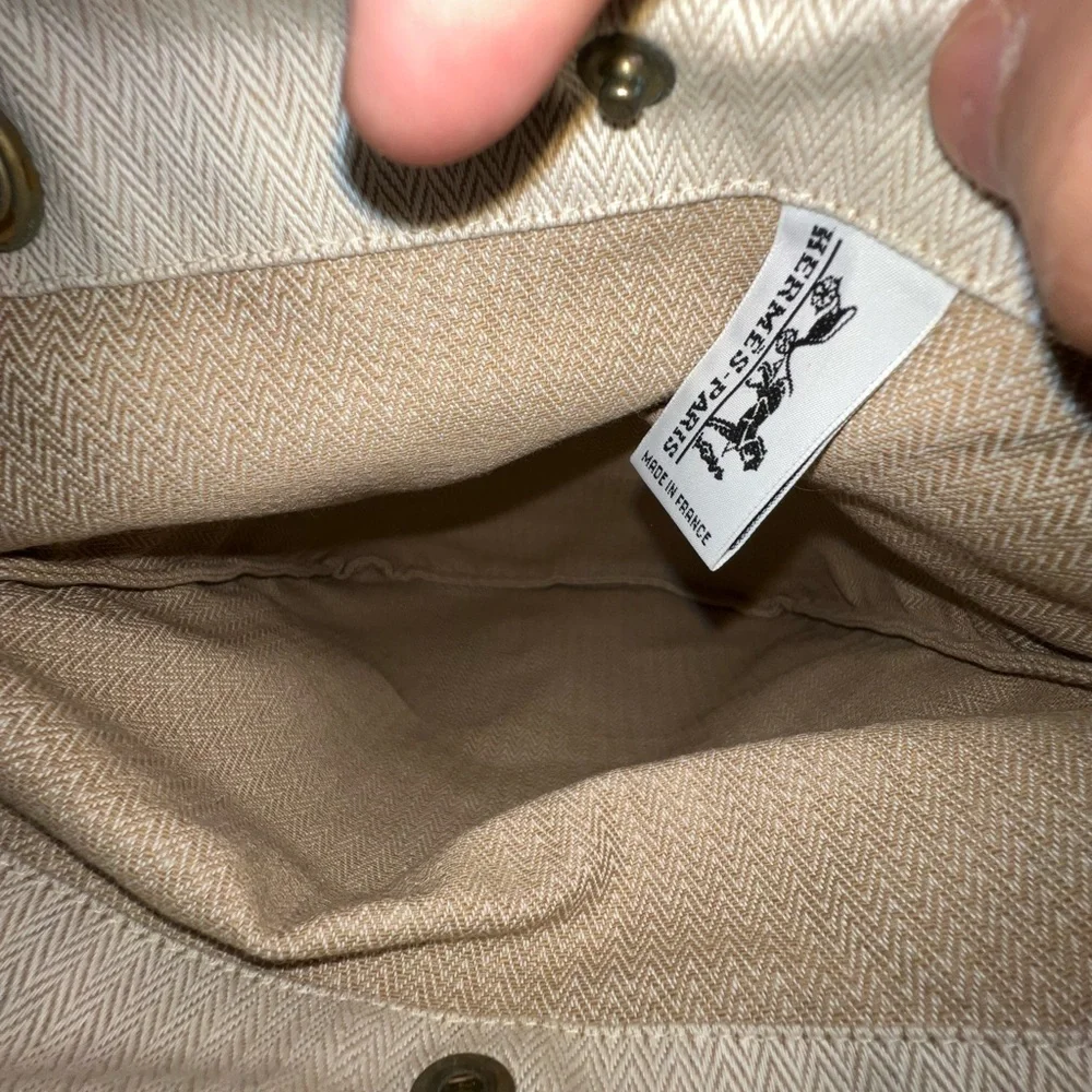 HERMES aline pm canvas bag